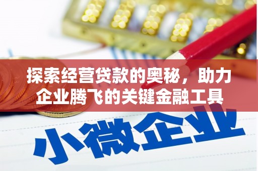 巩义探索经营贷款的奥秘，助力企业腾飞的关键金融工具