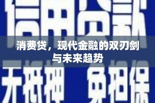 新蔡消费贷，现代金融的双刃剑与未来趋势