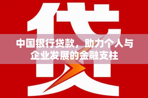 集美中国银行贷款，助力个人与企业发展的金融支柱