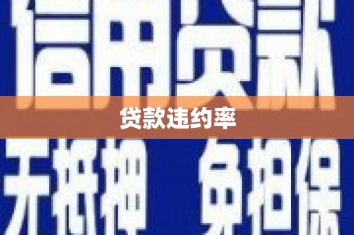 东至贷款违约率