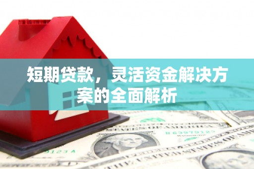 代县短期贷款，灵活资金解决方案的全面解析