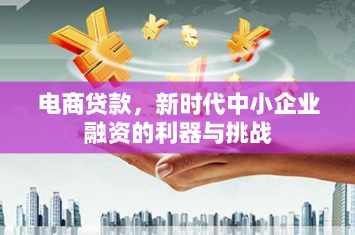 江阴电商贷款，新时代中小企业融资的利器与挑战