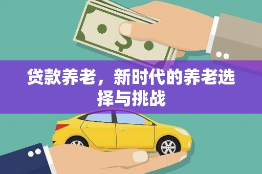 竹北贷款养老，新时代的养老选择与挑战