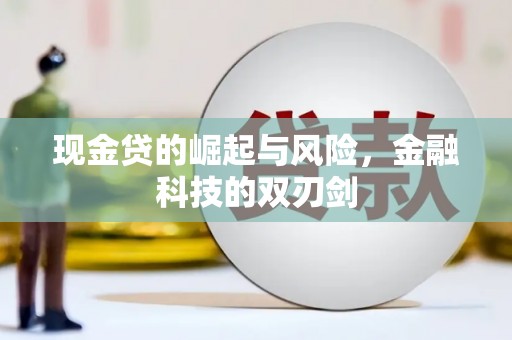 平阴现金贷的崛起与风险，金融科技的双刃剑