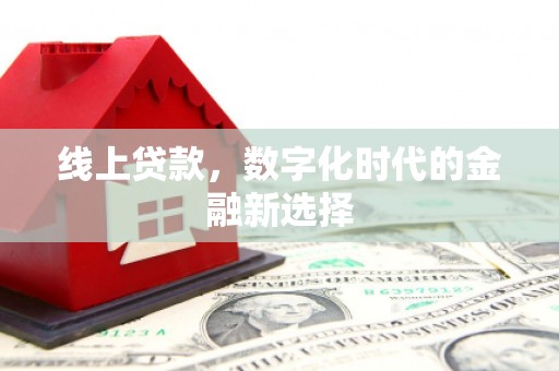 永善线上贷款，数字化时代的金融新选择