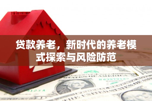 抚顺贷款养老，新时代的养老模式探索与风险防范
