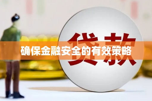 温泉确保金融安全的有效策略