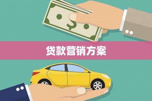 巴塘贷款营销方案